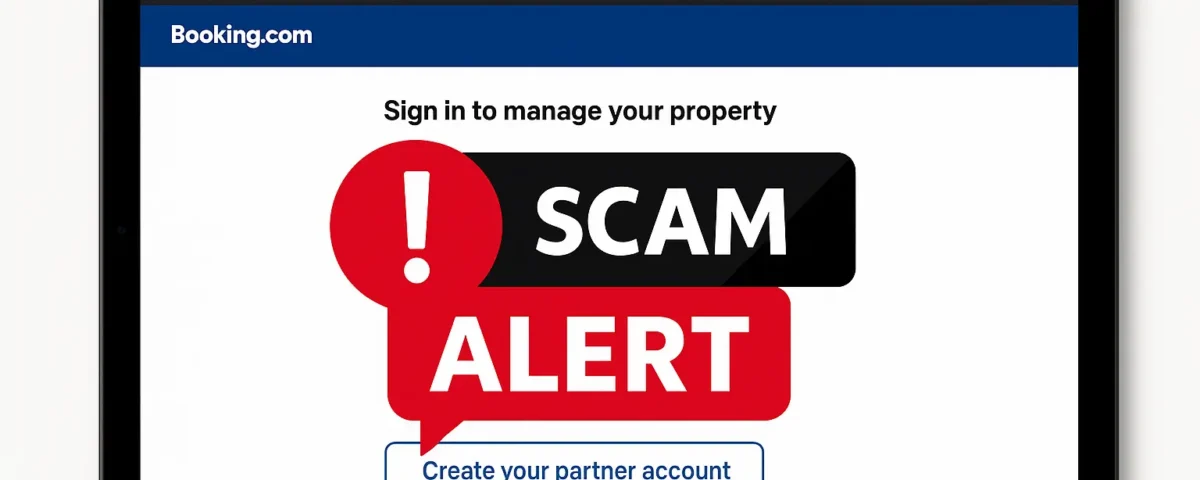 booking.com account scam
