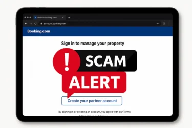 booking.com account scam